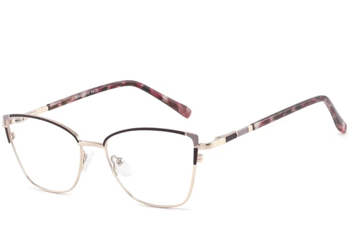 Butterfly Purple Metal Glasses #BS2425-0783