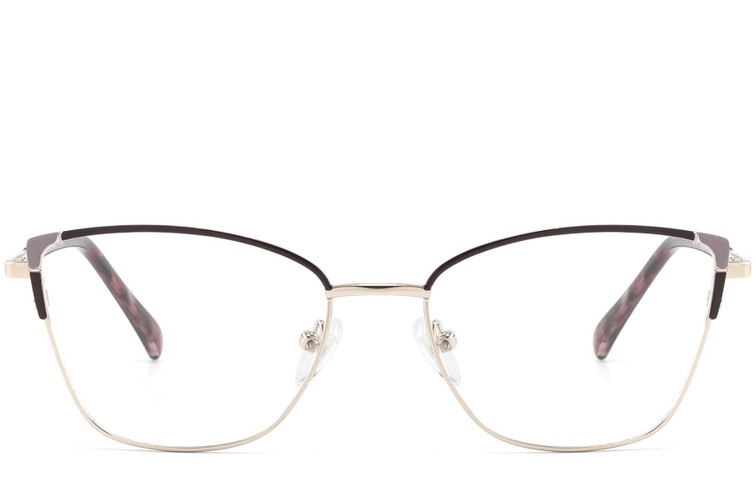 Butterfly Purple Metal Glasses #BS2425-0783