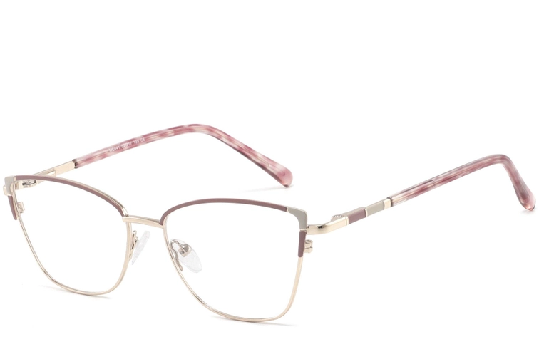 Butterfly Pink Metal Glasses #BS2425-0784