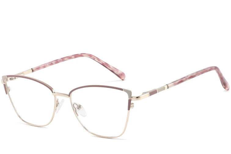 Butterfly Pink Metal Glasses #BS2425-0784