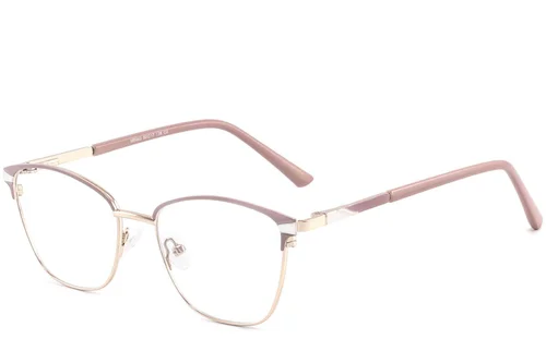 Lunettes papillon roses en métal #BS2425-0786