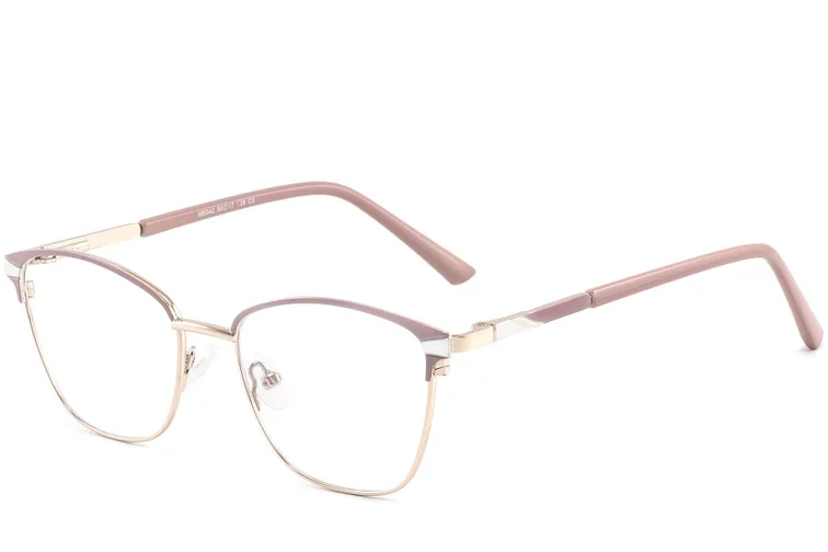 Gafas de metal rosa mariposa #BS2425-0786