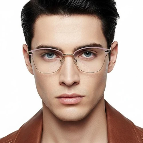 Gafas de metal rosa mariposa #BS2425-0786