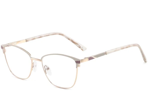 Butterfly Brown Metal Glasses #BS2425-0788