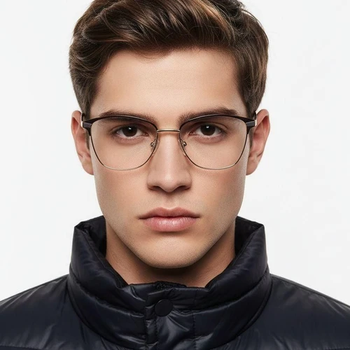 Gafas de metal moradas con forma de mariposa #BS2425-0789