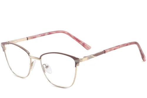 Lunettes papillon roses en métal #BS2425-0790
