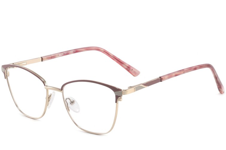 Gafas de metal rosa mariposa #BS2425-0790