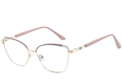 Butterfly Pink Metal Glasses #BS2425-0792