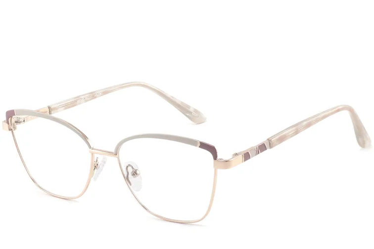 Butterfly Brown Metal Glasses #BS2425-0794