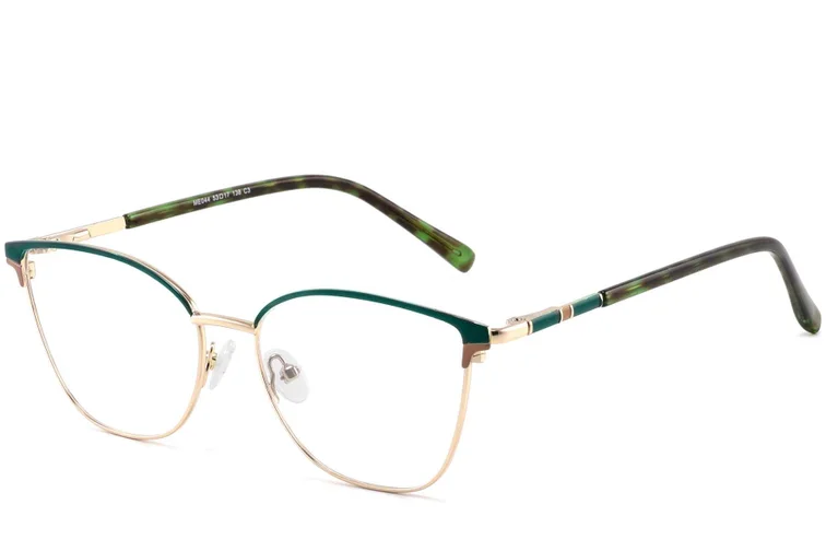 Gafas de metal verde mariposa #BS2425-0799