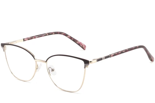 Butterfly Purple Metal Glasses #BS2425-0801