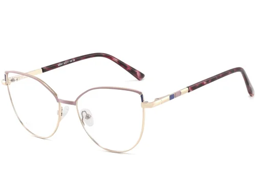 Lunettes papillon roses en métal #BS2425-0820