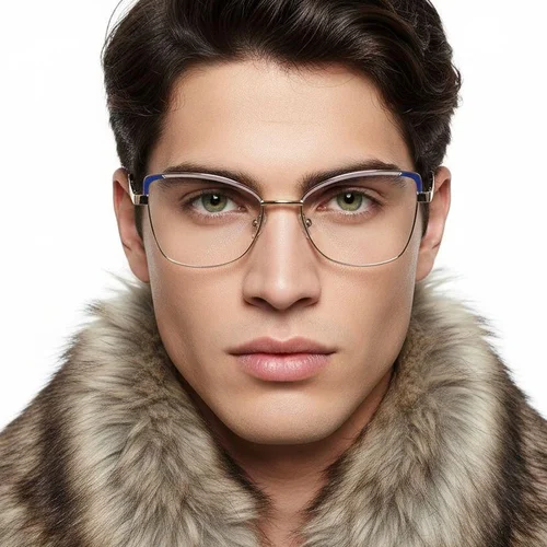Lunettes papillon roses en métal #BS2425-0838