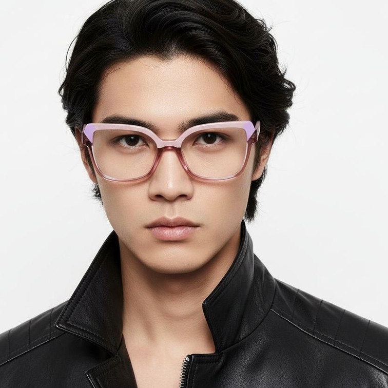 Butterfly Pink Acetate Glasses #BS2425-0839