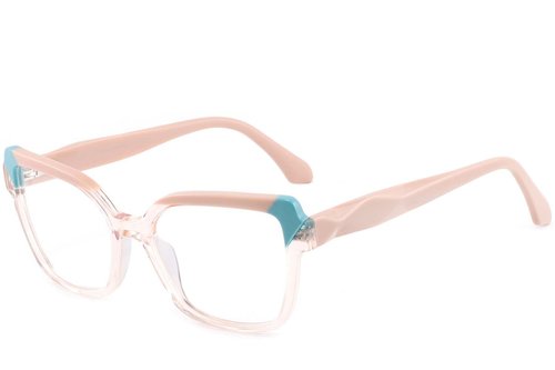 Lunettes papillon en acétate brun #BS2425-0841