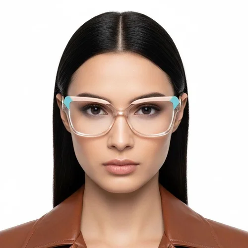Lunettes papillon en acétate brun #BS2425-0841