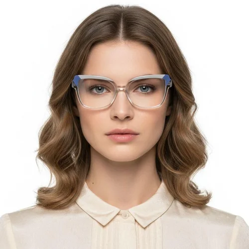 Lunettes en acétate gris papillon #BS2425-0842