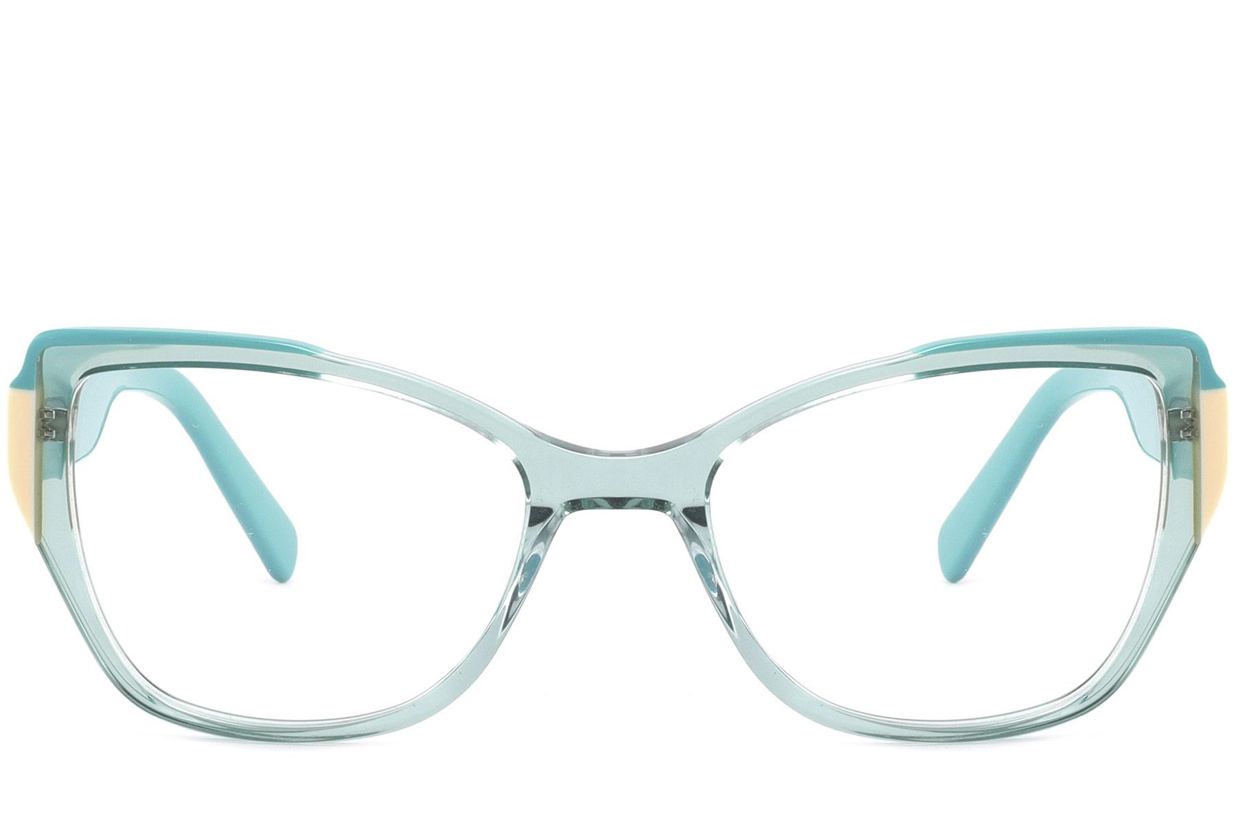Butterfly Blue Acetate Glasses #BS2425-0845