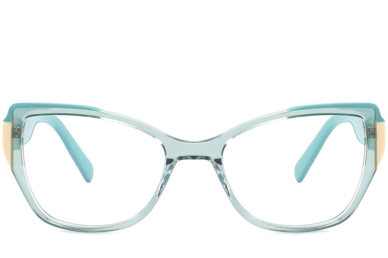 Butterfly Blue Acetate Glasses #BS2425-0845