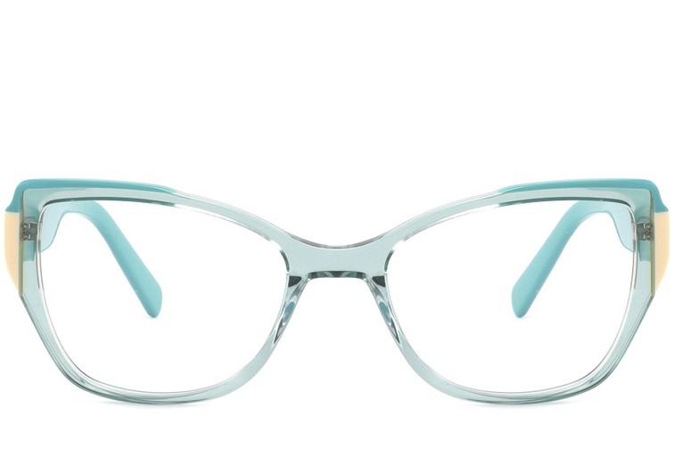Occhiali in acetato blu farfalla #BS2425-0845