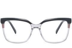 Rectangular Blue Acetate Glasses #BS2425-0856
