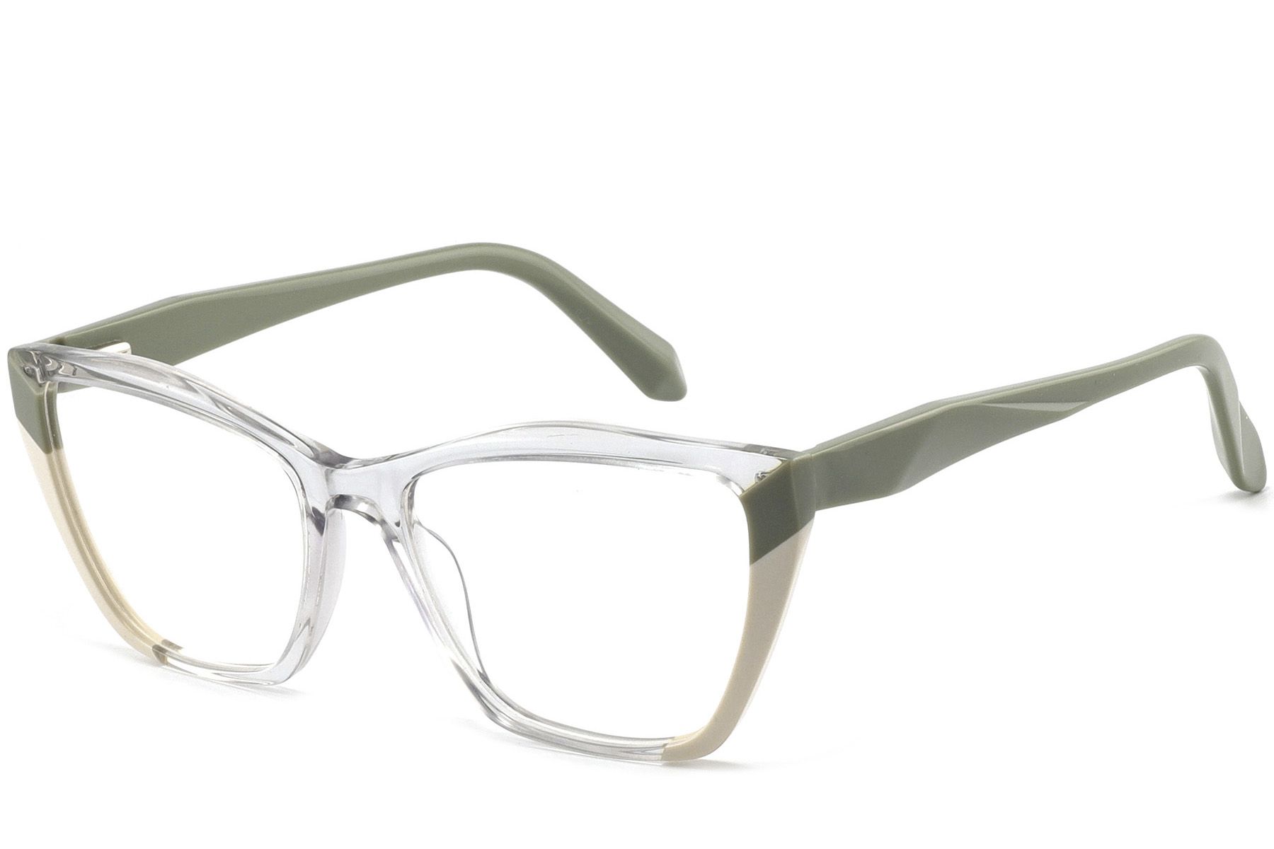 Butterfly Gray Acetate Glasses #BS2425-0866