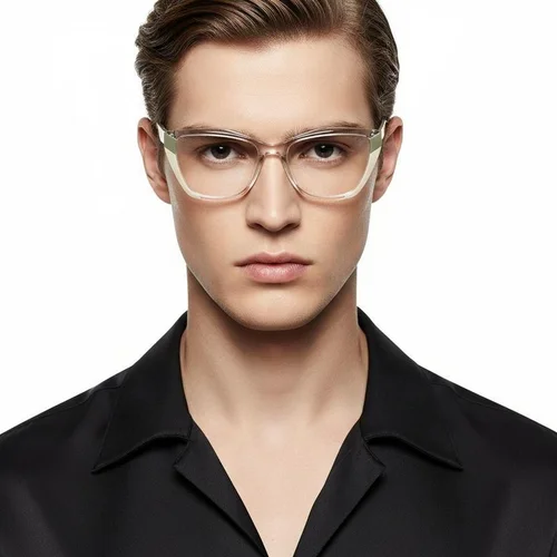 Lunettes en acétate gris papillon #BS2425-0866