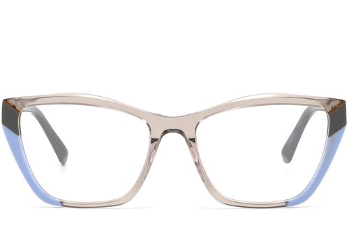 Lunettes papillon en acétate brun #BS2425-0868