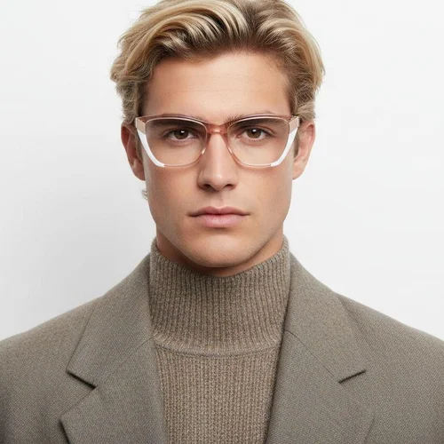 Lunettes en acétate rose papillon #BS2425-0869
