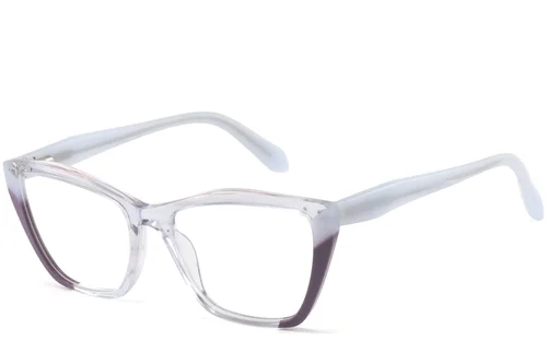 Lunettes en acétate bleu papillon #BS2425-0870