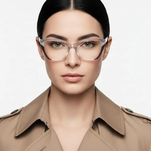 Lunettes en acétate bleu papillon #BS2425-0870