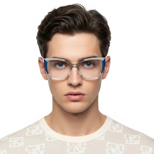 Lunettes en acétate gris papillon #BS2425-0872