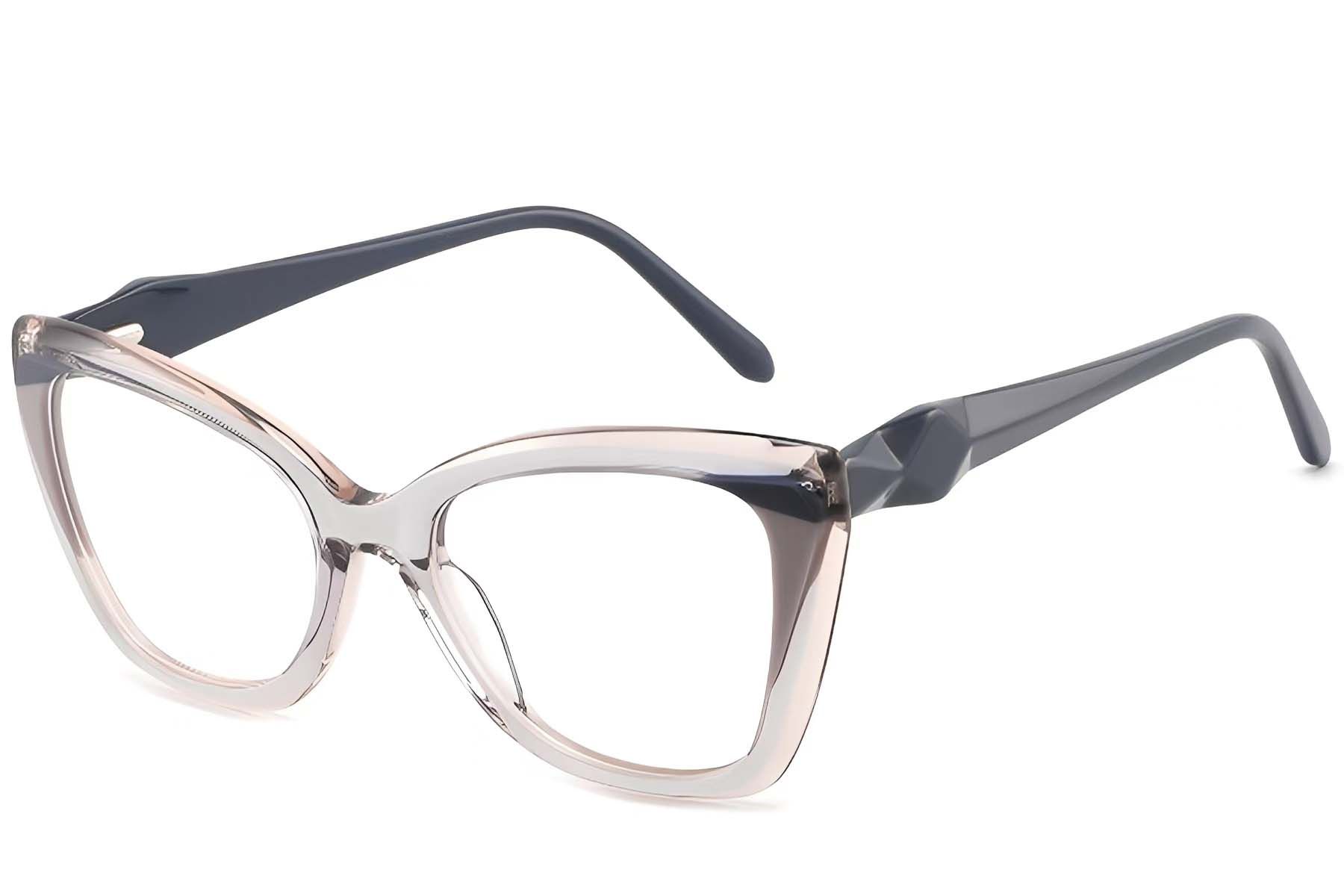 Butterfly Grey Acetate Glasses #BS2425-0888