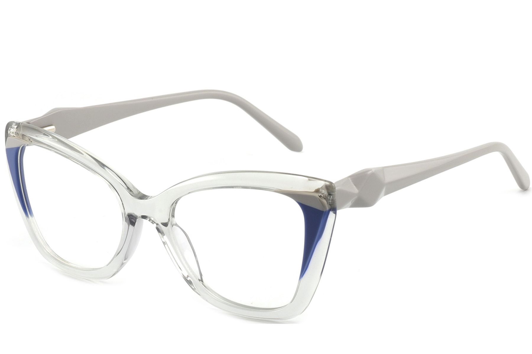 Butterfly Grey Acetate Glasses #BS2425-0890