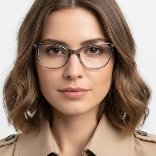 Lunettes en acétate gris papillon #BS2425-0899