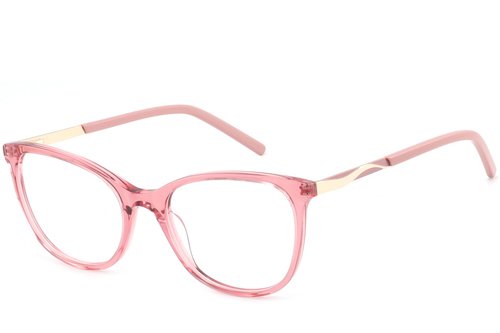 Lunettes en acétate rose papillon #BS2425-0900