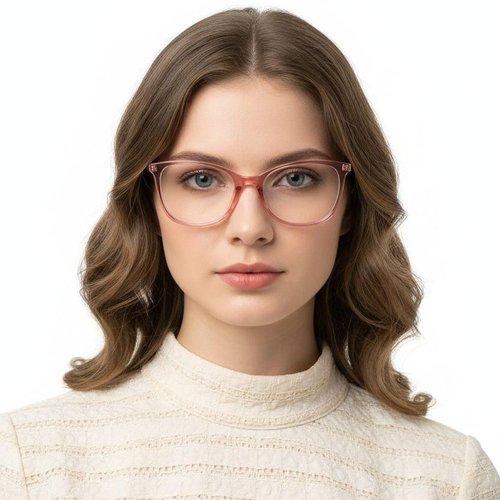 Lunettes en acétate rose papillon #BS2425-0900