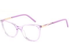 Gafas de acetato moradas con forma de mariposa n.° BS2425-0901
