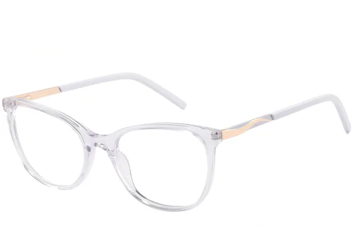 Lunettes en acétate gris papillon #BS2425-0904