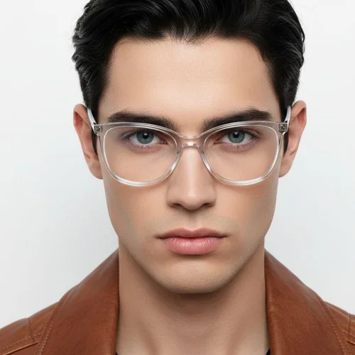 Lunettes en acétate gris papillon #BS2425-0904