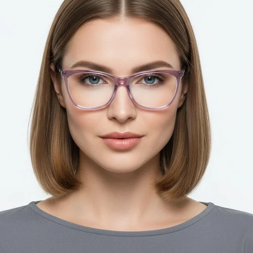 Lunettes papillon en acétate violet #BS2425-0907