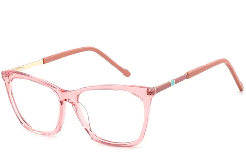 Lunettes en acétate rose papillon #BS2425-0908