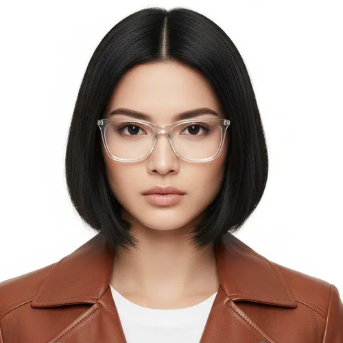Lunettes en acétate gris papillon #BS2425-0909