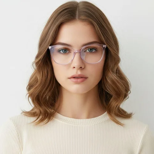 Lunettes en acétate violet papillon #BS2425-0915