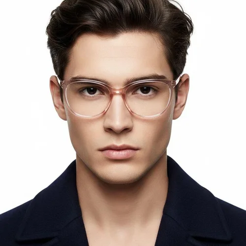 Lunettes en acétate rose papillon #BS2425-0916