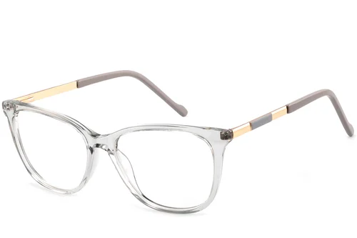 Lunettes en acétate gris papillon #BS2425-0933
