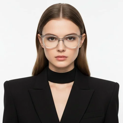 Lunettes en acétate gris papillon #BS2425-0933