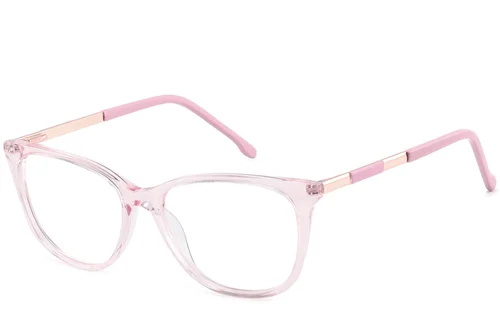 Lunettes en acétate rose papillon #BS2425-0934