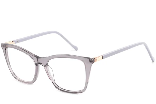 Lunettes en acétate gris papillon #BS2425-0937