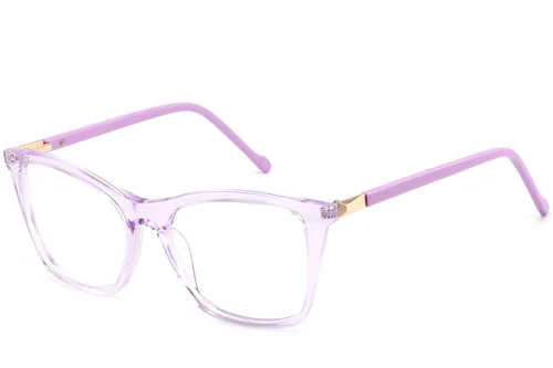 Lunettes papillon en acétate violet #BS2425-0939